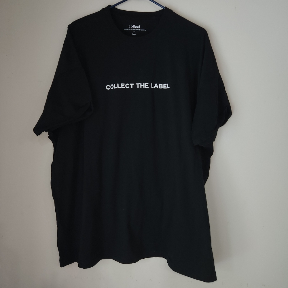 Collect The Label Tshirt Mens Large Oversized